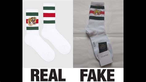 gucci socks fake vs real|gucci socks real.